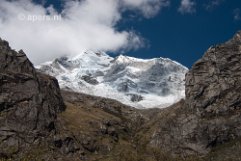 Snow-capped Huascaran Snow-capped Huascaran of Cordillera Blanca, Peru