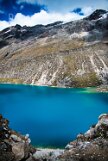 Mountains at Punta Olimpica, Andes, Huaraz, Peru Mountains and lake at Punta Olimpica, Andes, Huaraz, Peru