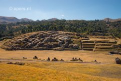 Sacsayhuaman, archeological Inca site Sacsayhuaman, archeological Inca site near Cuzco, Peru