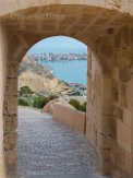 View on Cape de l'Horta in Alicante View on Cape de l'Horta from Castle Santa Barbara, Alicante