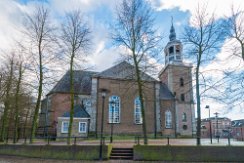 Protestant Church called Groeten Kerk, Almelo Protestant Church called Groeten Kerk, Almelo, Twente, Overijssel, the Netherlands