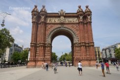 Arc de Triomf, Barcelona Arc de Triomf, Barcelona, Spain