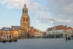 Saint Gertrude church in Bergen op Zoom Saint Gertrude church in Bergen op Zoom during sunset, the Netherlands