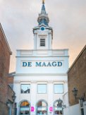 Former church De Maagd, now theater, Bergen op Zoom Former church De Maagd, currently theater, at main square Bergen op Zoom, the Netherlands