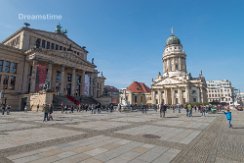 Gendarmenmarkt, Berlin Church and Concert Hall on Gendarmenmarkt, Berlin