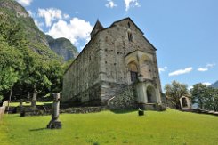 Old church in Biasca Saint Peter and Paul Chuch, Biasca