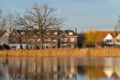 Pond Tuindorpbad in center of Hengelo Pond Tuindorpbad in center of Hengelo, the Netherlands