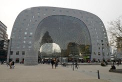 Food Market Hall Rotterdam Tunnel-shaped Food Market Hall Rotterdam