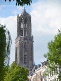 Dom Tower in Utrecht Dom Tower in Utrecht: view from canal