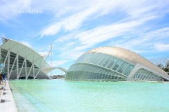 Hemesferic and Museum of Science, Valencia Hemesferic and Museum of Science, Valencia, Spain