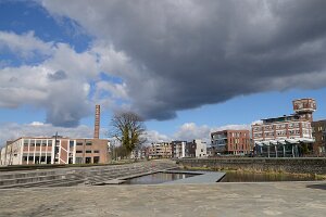 Old and new buildings in Roombeek