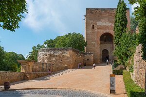 Gate of Justice, entrance of Alhambra, Granada Gate of Justice, entrance of Alhambra, Granada, Andalusia, Spain