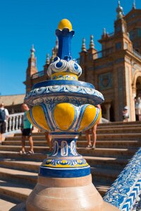 Bridge Spain Square, Plaza de Espana, Sevilla Bridge Spain Square, Plaza de Espana, Sevilla, Andalusia, Spain